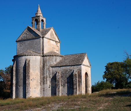Chapelle Ste Croix, Montmajour, Arles
